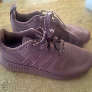 Adidas Plum Athletic Shoes